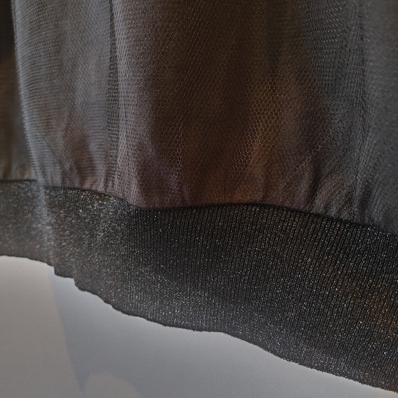 Dries Van Noten Mesh Overlay Sequin Embellished T-Shirt Size XS - Picture 6 of 9